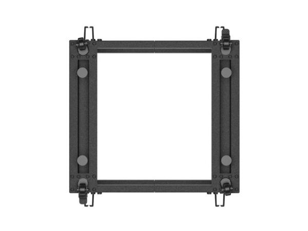 LANBERG OTVORENÝ RACK 9U 19" 600X600-1100 NASTAVITEĽNÝ ČIERNY 