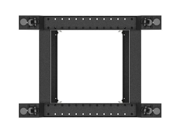 LANBERG OTVORENÝ RACK 32U 600X800 ČIERNY V2 
