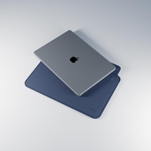 Epico TechGrain Sleeve MacBook Pro 13, 3"/ Air 13, 6" - tmavo modrá 