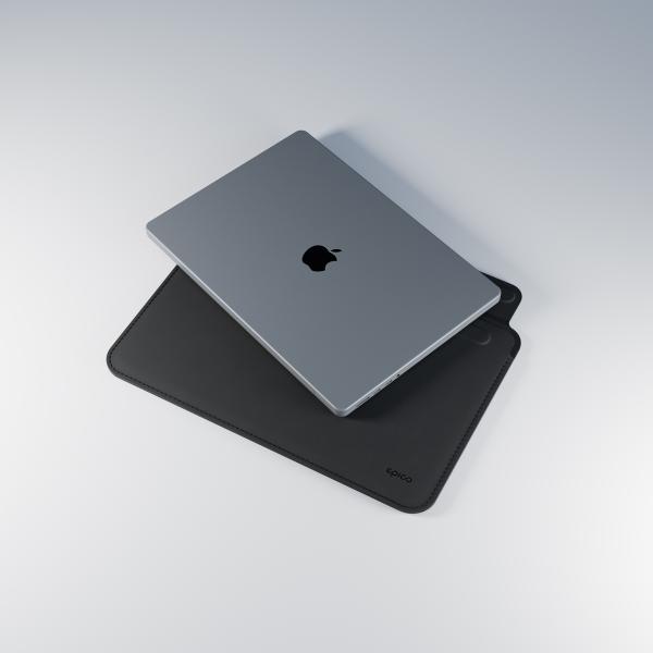 Epico TechGrain Sleeve MacBook Pro 14" - čierna 