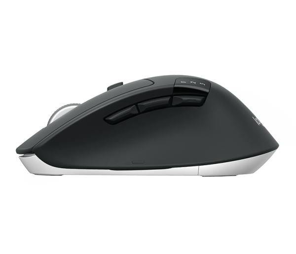 Logitech M720/ Ergonomická/ Optická/ Pre pravákov/ 1 000 DPI/ Bezdrôtová Bluetooth/ Čierna 