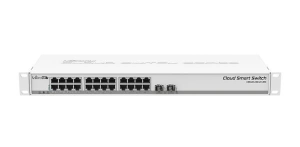 MikroTik CSS326-24G-2S+RM, 24port cloud switch