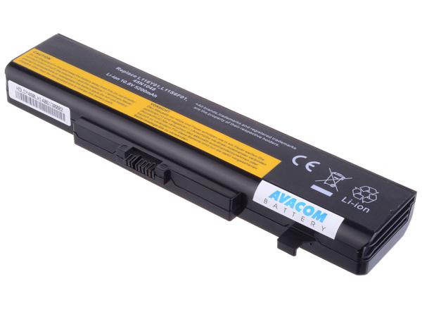 Baterie AVACOM NOLE-G58N-S26 pro Lenovo IdeaPad G580, Z380, Y580 series Li-Ion 11, 1V 5200mAh/ 58Wh