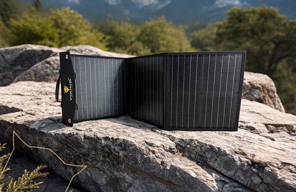 Solárny panel Viking L60 PD/ 60W výkon/ USB-A QC/ USB-C PD/  