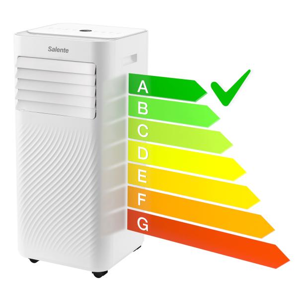 Salente SummerICE7, múdra mobilná klimatizácia, 7000 BTU, WiFi + Bluetooth, diaľk. ovl. 