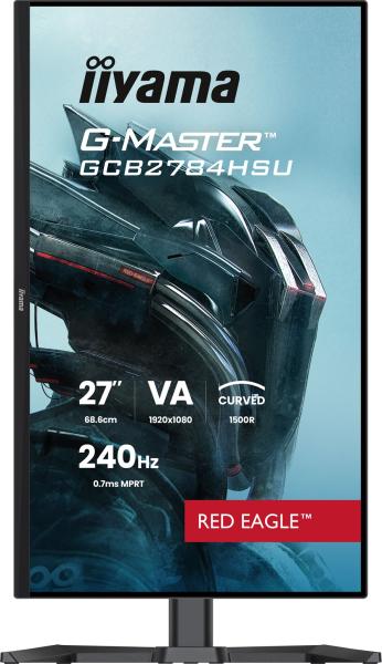 iiyama G-Master/ GCB2784HSU-B1/ 27"/ VA/ FHD/ 240Hz/ 0, 7ms/ Čierna/ 3R 