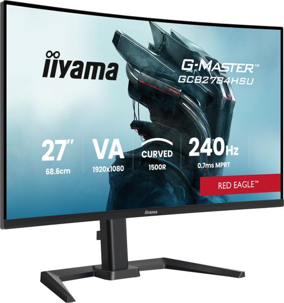 iiyama G-Master/ GCB2784HSU-B1/ 27"/ VA/ FHD/ 240Hz/ 0, 7ms/ Čierna/ 3R 