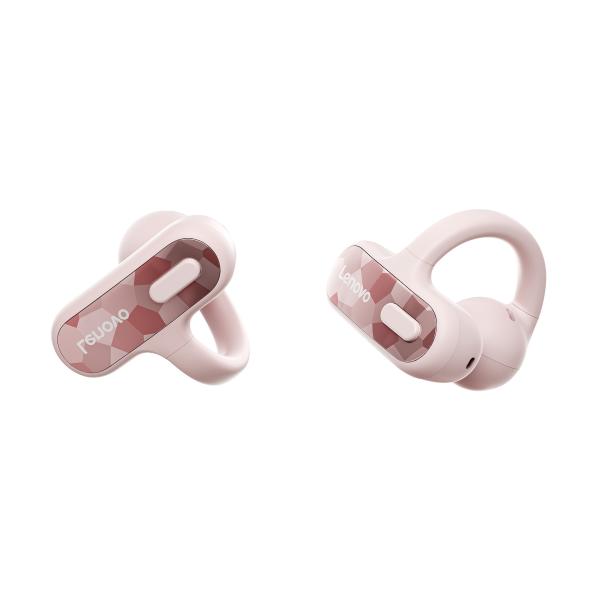 Lenovo Open-Ear Clip-on Earbuds X500/ BT/ Ružová 