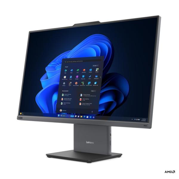 Lenovo ThinkCentre neo/ 55a 24 Gén 6/ 23, 8"/ FHD/ R5-220/ 16GB/ 512GB/ AMD int/ W11P/ Sivá/ 1R 