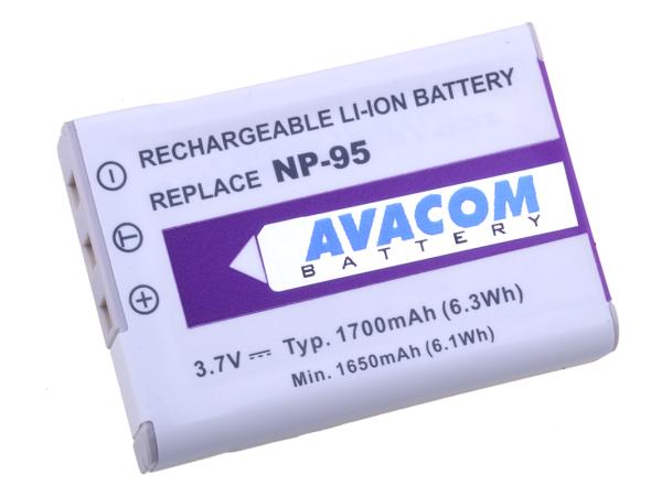 Baterie AVACOM Fujifilm NP-95 Li-Ion 3.7V 1700mAh 