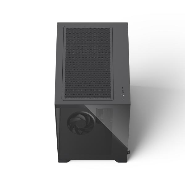 Fractal Pop 2 Vision/ Midi Tower/ Transpar./ Čierna 