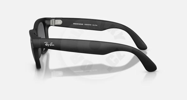 Meta Ray-Ban Gen2 Wayfarer, Matte Black, Grey Polarized Gradient 