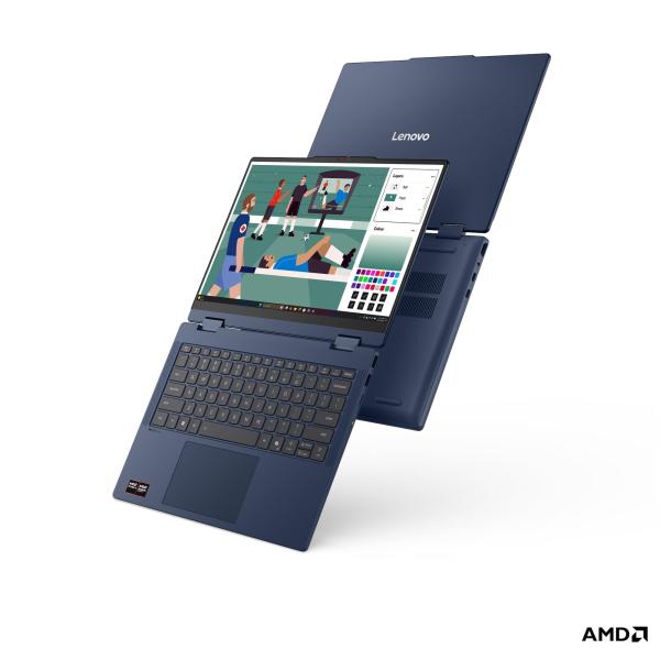 Lenovo IdeaPad 5 2-in-1/ 14AHP11/ R5-230/ 14"/ WUXGA/ T/ 16GB/ 512GB/ AMD int/ bez OS/ Blue/ 2R 