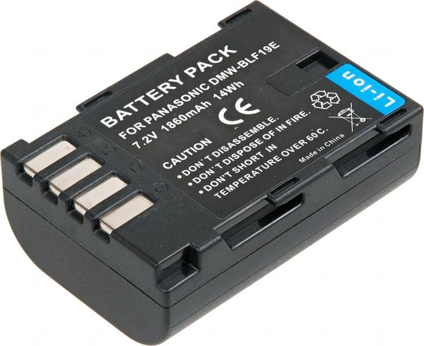 Baterie T6 power Panasonic DMW-BLF19, DMW-BLF19E, BP-61, 1700mAh, 12, 2Wh, černá
