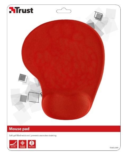 podložka TRUST BigFoot Gél Mouse Pad - red