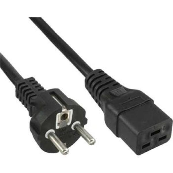 PremiumCord Kábel sieťový k počítaču 230V 16A 3m IEC 320 C19 konektor