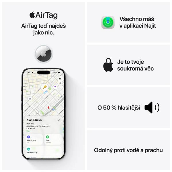 AirTag 2.gen. (4 Pack) 