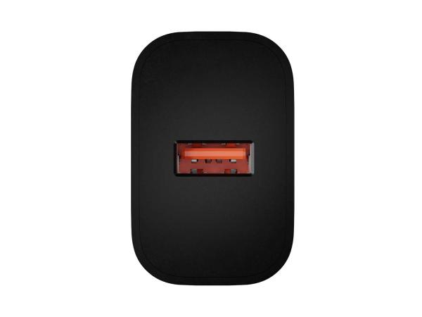 Univerzálna nabíjačka Natec RIBERA 18W, 1X USB-A, čierna 