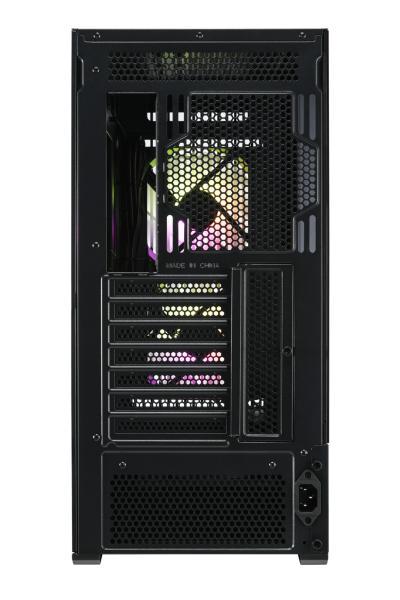 FSP M330-BA/ Midi Tower/ Transpar./ Čierna 