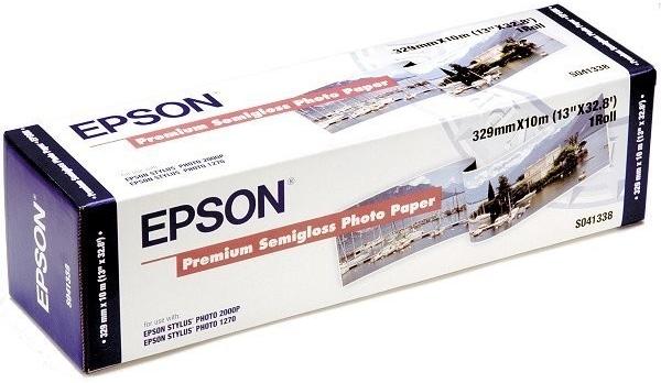 EPSON Premium Semigl. Photo Paper, rolka 329mmx10m