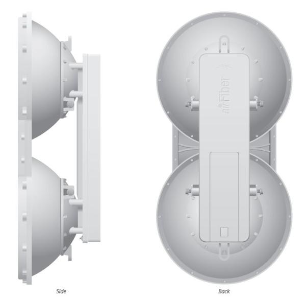 UBNT airFiber AF5 [1Gbps+,  5Ghz (5470-5950Mhz),  Backhaul] cena za kus 