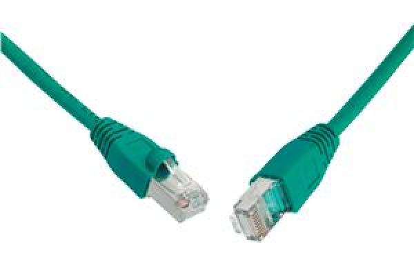 SOLARIX patch kábel CAT6 SFTP PVC 5m zelený
