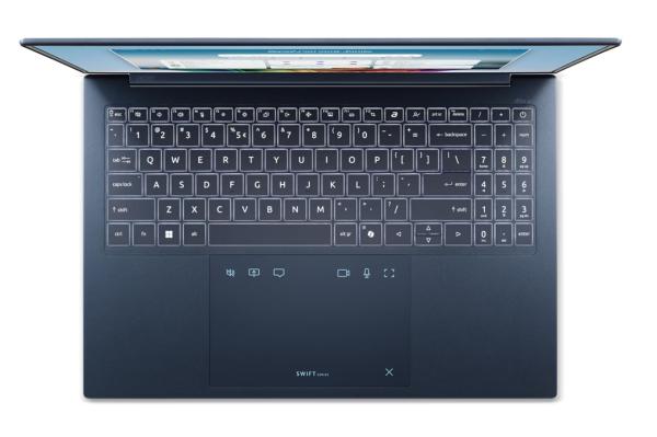 Acer Swift Edge 16 AI/ SFE16-I51-74HC/ U7-355/ 16"/ 2880x1800/ 16GB/ 512GB/ Intel int/ W11H/ Blue/ 2R 