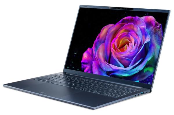 Acer Swift Go 16 AI/ SFG16-A71-R0ER/ AI9-465/ 16"/ WUXGA/ 16GB/ 512GB/ AMD int/ W11H/ Blue/ 2R 