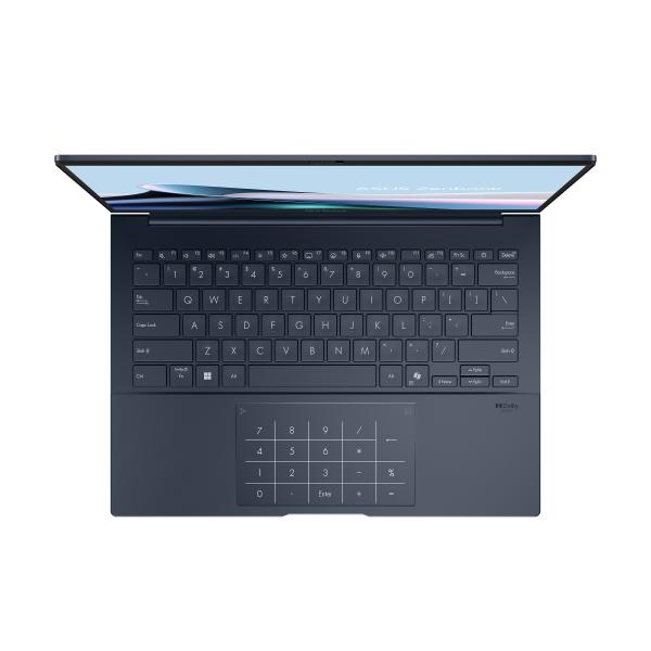 ASUS Zenbook 14/ UX3405CA-OLED1678WZ/ U7-255H/ 14"/ WUXGA/ T/ 16GB/ 512GB/ Intel int/ W11H/ Blue/ 2R 