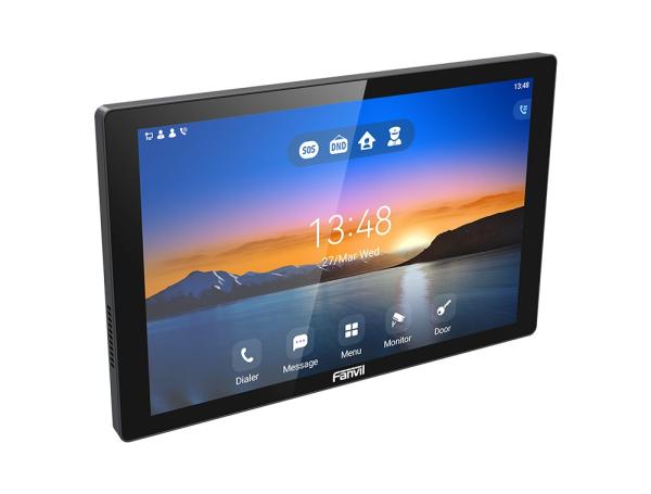 Fanvil i507W Android vnútorná 10.1" dotyková stanica, 2x SIP, Wi-Fi 