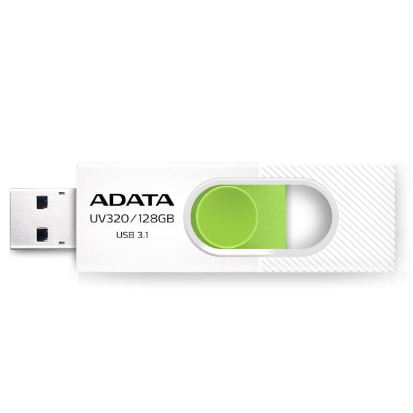ADATA UV320/ 64GB/ USB 3.2/ USB-A/ Bílá
