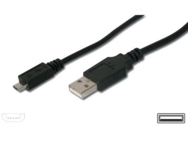 PremiumCord Kábel micro USB, A-B 0, 5m