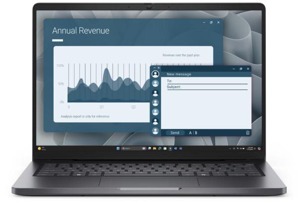 Dell Pro 14/ PC14255/ R5-220/ 14"/ WUXGA/ 16GB/ 256GB/ AMD int/ W11P/ Gray/ 3R NBD 