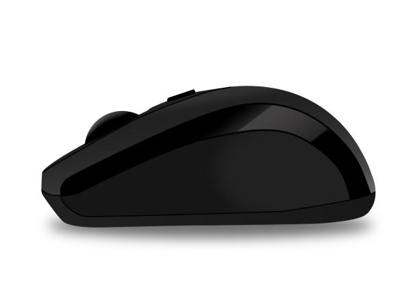 EVOLVEO WML-306B/ Cestovná/ Laserová/ 1 600 DPI/ Bezdrôtová USB/ Čierna 