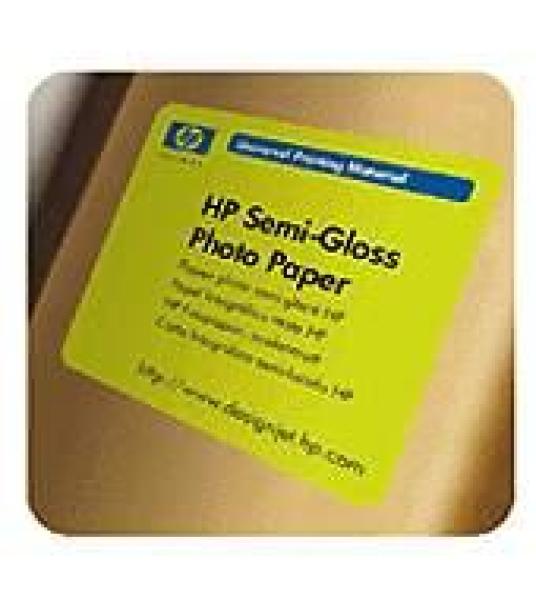 HP Universal Semi-gloss Photo Paper-610 mm x 30.5 m (24 in x 100 ft), 6.6 mil, 200 g/m2, Q1420B