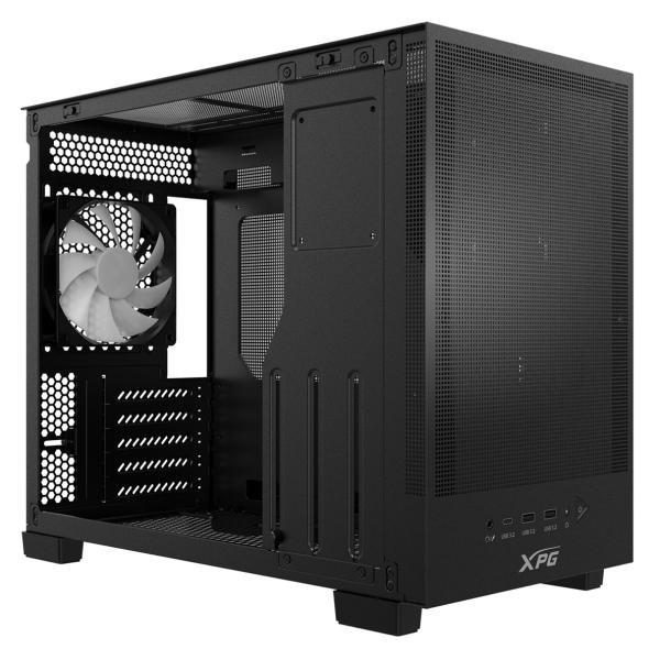Adata XPG VALOR MESH NANO/ Micro ATX/ Čierna 
