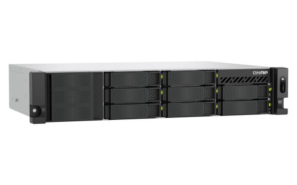 QNAP TS-h1065eU-RP-8G (Intel 4core, ZFS, 8GB DDR5 RAM, 8x SATA + 2x E1.S, 1x PCIe, 2x 2, 5GbE) 