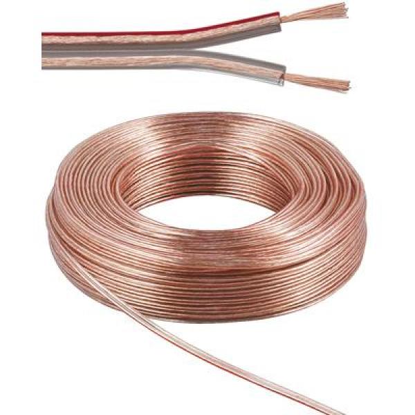 PremiumCord kabel pro repro CU, 2x0, 75mm 10m