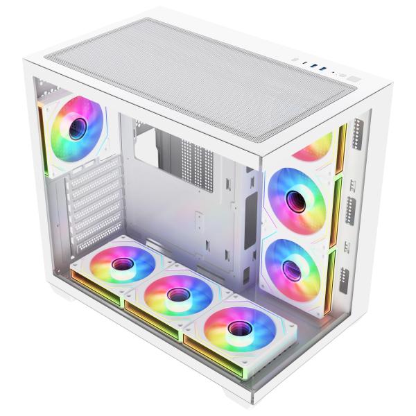 FSP M341-WA/ Midi Tower/ Transpar./ Biela 