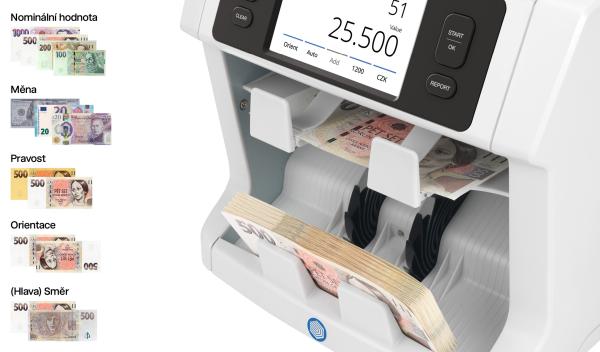 Počítačka bankoviek SAFESCAN 2995-SC 