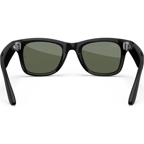 Meta Ray-Ban Gen2 Wayfarer, Black, G15 Green 