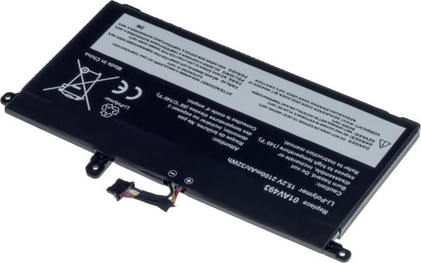 Batéria T6 Power pre Lenovo ThinkPad T570, T580, P51s, P52s, internal, 2100mAh, 32Wh, 4cell 