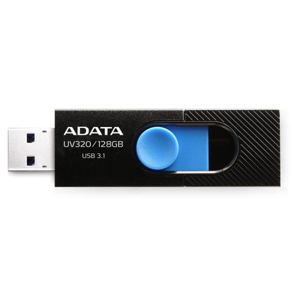 ADATA UV320/ 128GB/ USB 3.2/ USB-A/ Bílá