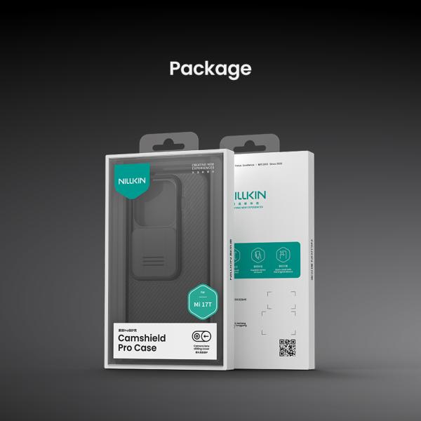 Nillkin CamShield PRO Zadný Kryt pre Xiaomi 17T Transparent Black 