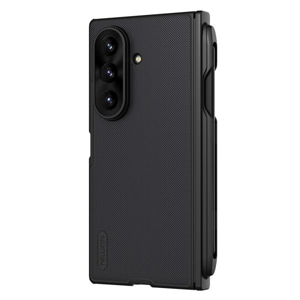 Nillkin Super Frosted FOLD Magnetic Pen Slot Zadný Kryt pre Samsung Galaxy Z Fold 8 Ultra Black 