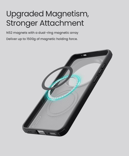 Nillkin Super Frosted PRO Magnetic Zadný Kryt pre Vivo X300 Ultra Black 