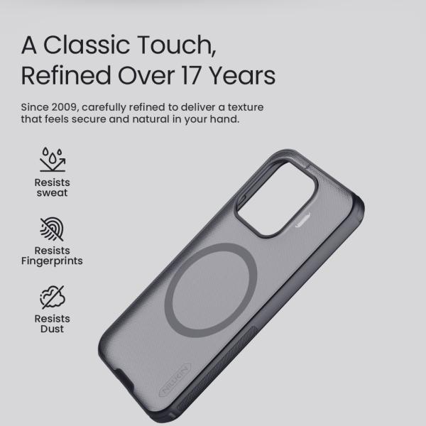 Nillkin Super Frosted PRO Magnetic Zadný Kryt pre Xiaomi 17T Transparent Black 