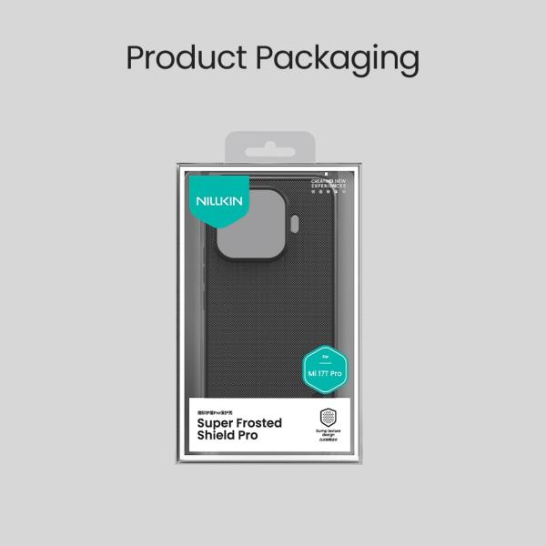 Nillkin Super Frosted PRO Zadný Kryt pre Xiaomi 17T Pro Black 