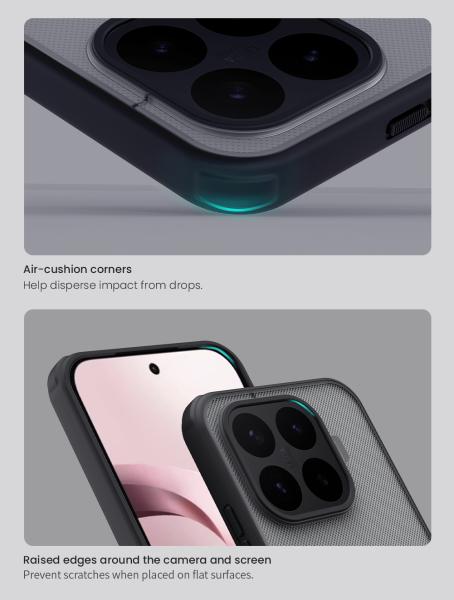 Nillkin Super Frosted PRO Zadný Kryt pre Xiaomi 17T Transparent Black 