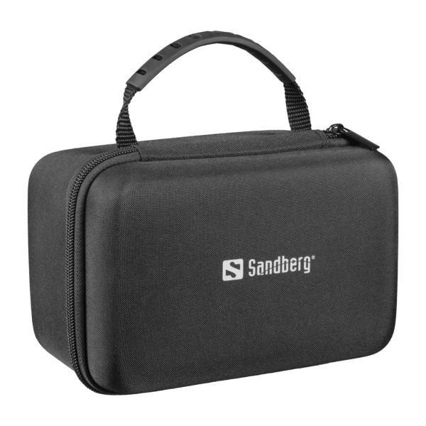 Sandberg Survivor DAB Radio All-in-1 20000 mAh, outdoorové rádio, BT reproduktor, powerbanka, čierna 